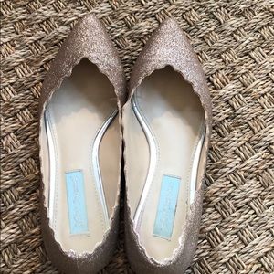 Betsy Johnson sparkle flats